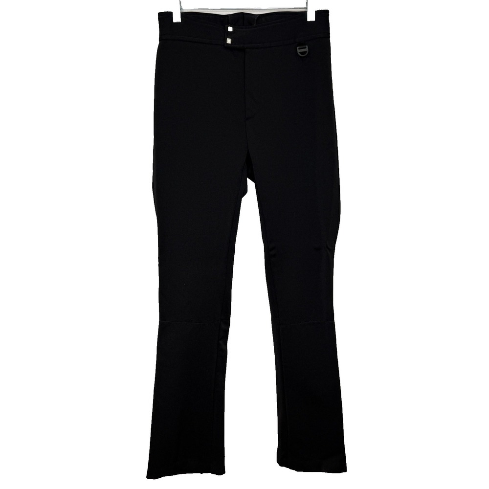 Schoeller Ski Pants Womens Size 28 Black Downhill Race Straight Leg‎ Stretch